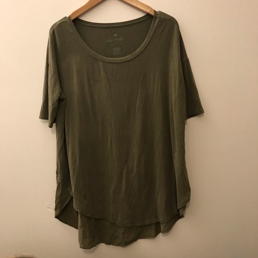 American eagle army short sleeve shirt